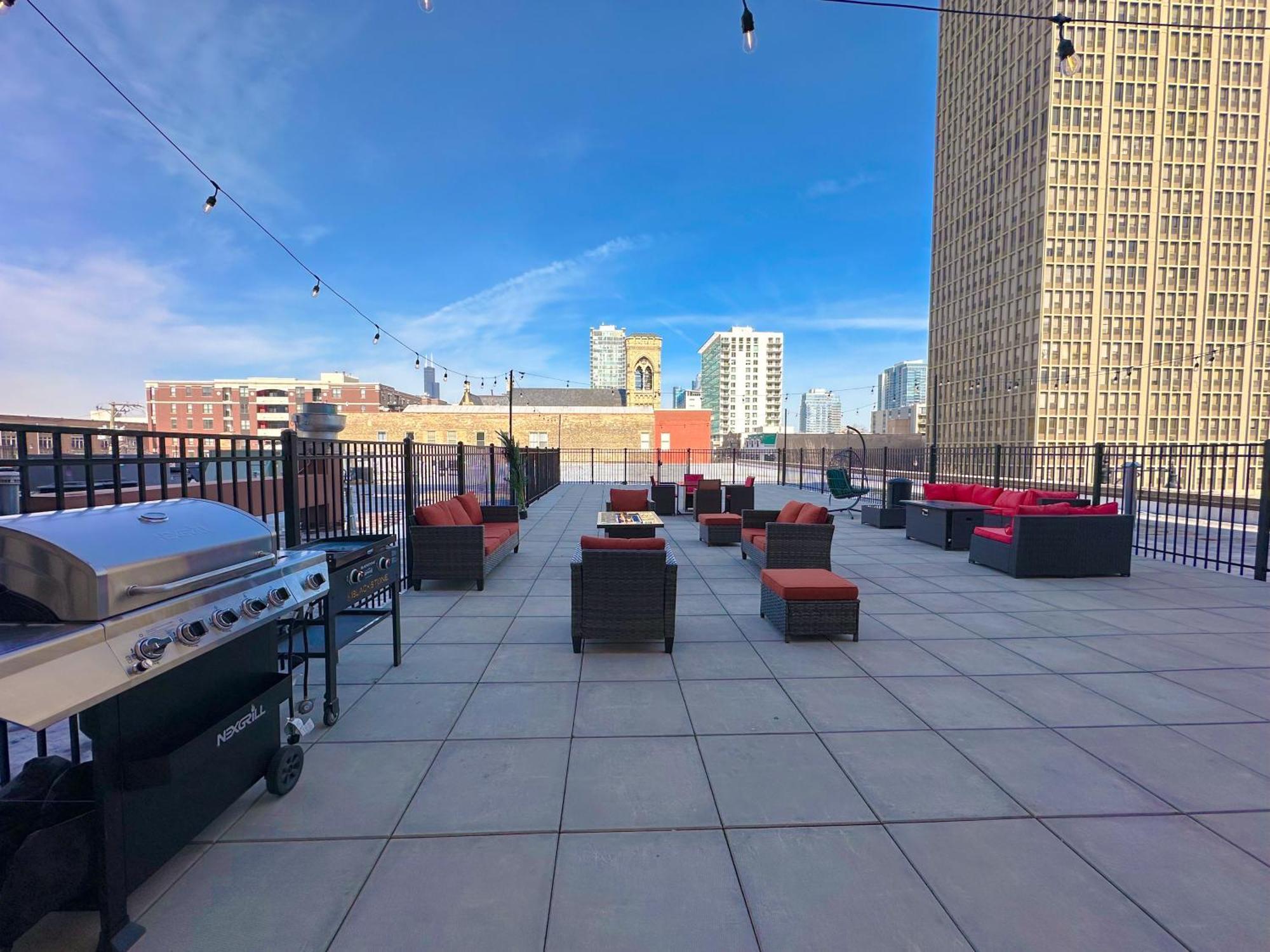 Mccormick Place 3Br Luxury Penthouse Duplex With Personal Rooftop And Optional Parking For 8 Guests In Chicago South Loop Buitenkant foto